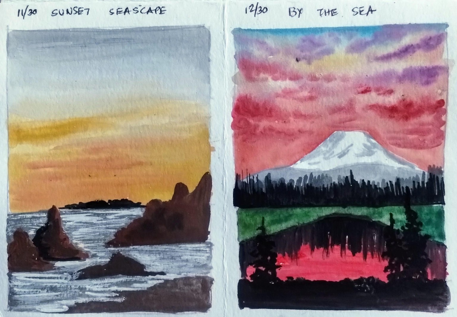 30 days gouache with Umashree - image 1 - student project