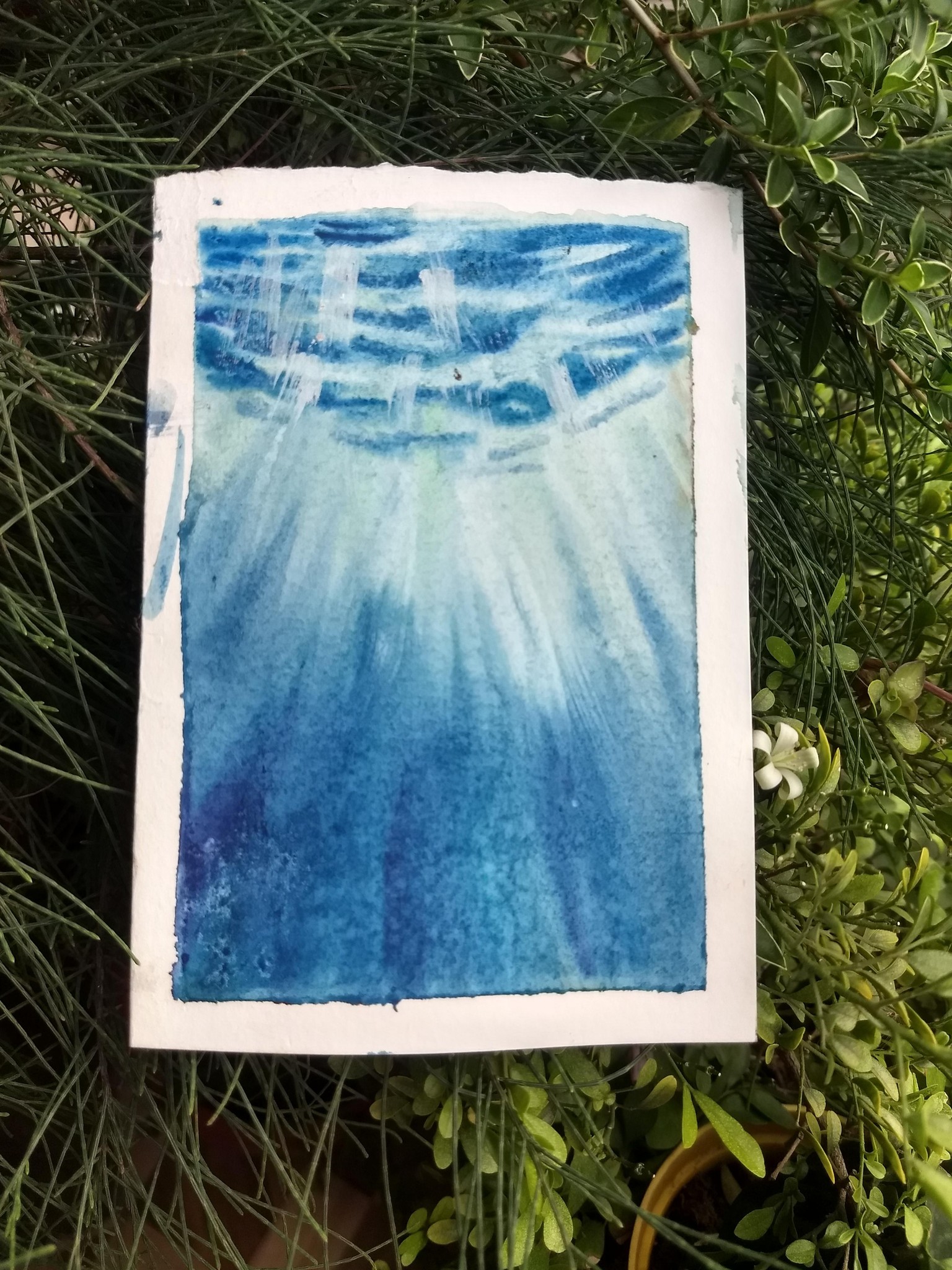 Underwater painting - image 2 - student project