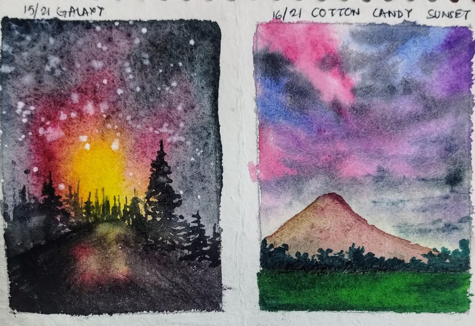 21 days Watercolor challenge with umashree - image 7 - student project