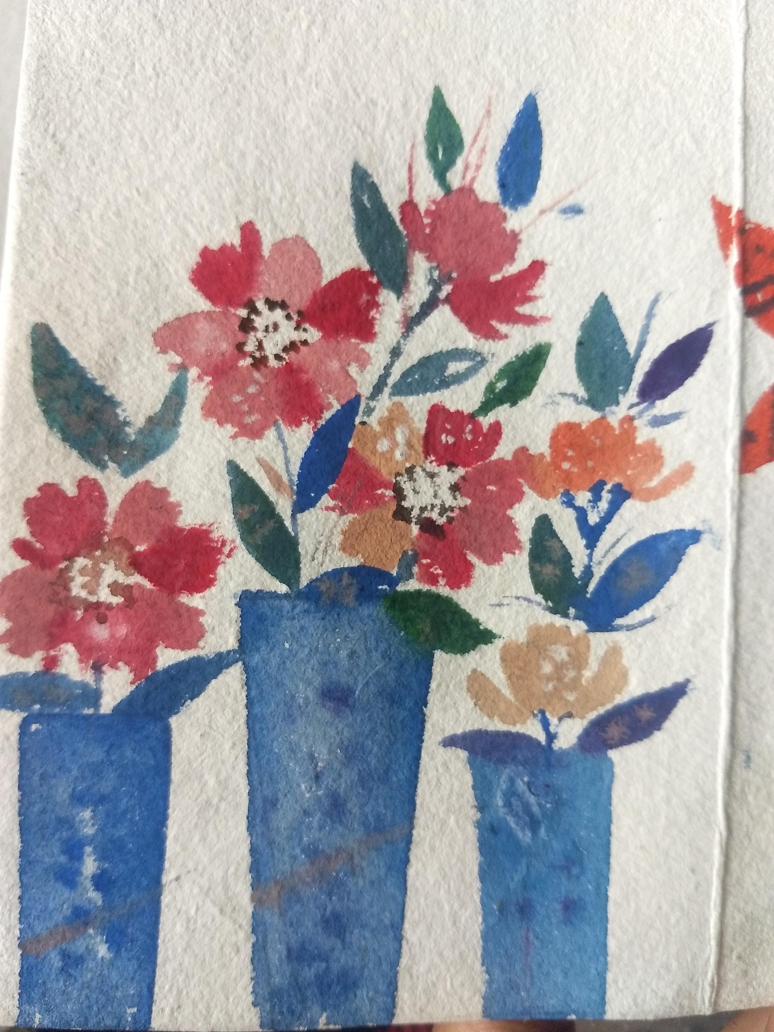 Modern gouache painting with femvisionary - image 6 - student project