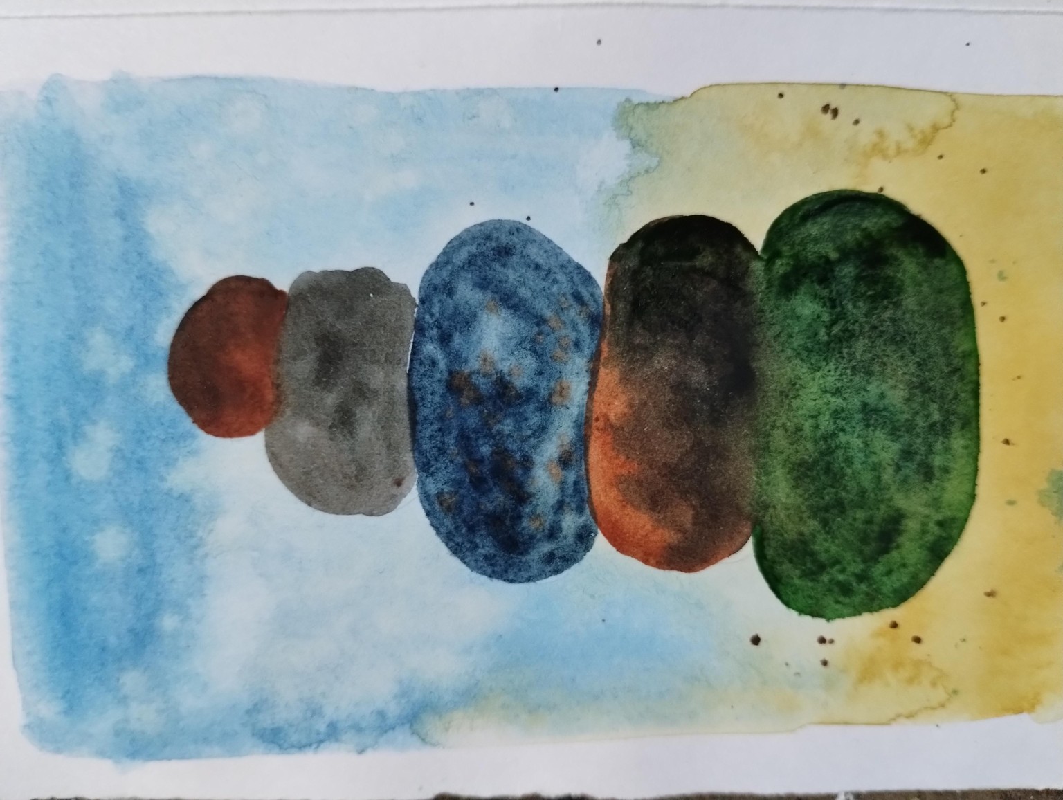6 Pebbles painting with Eswari - image 5 - student project