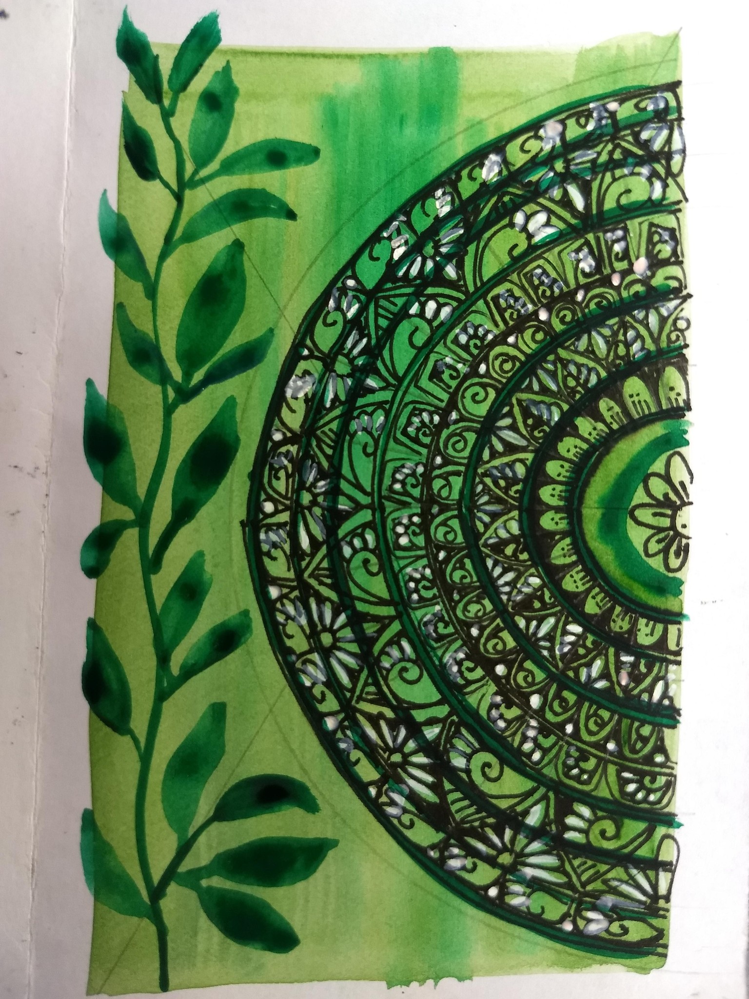 5 days of mandalas with Richa - image 5 - student project