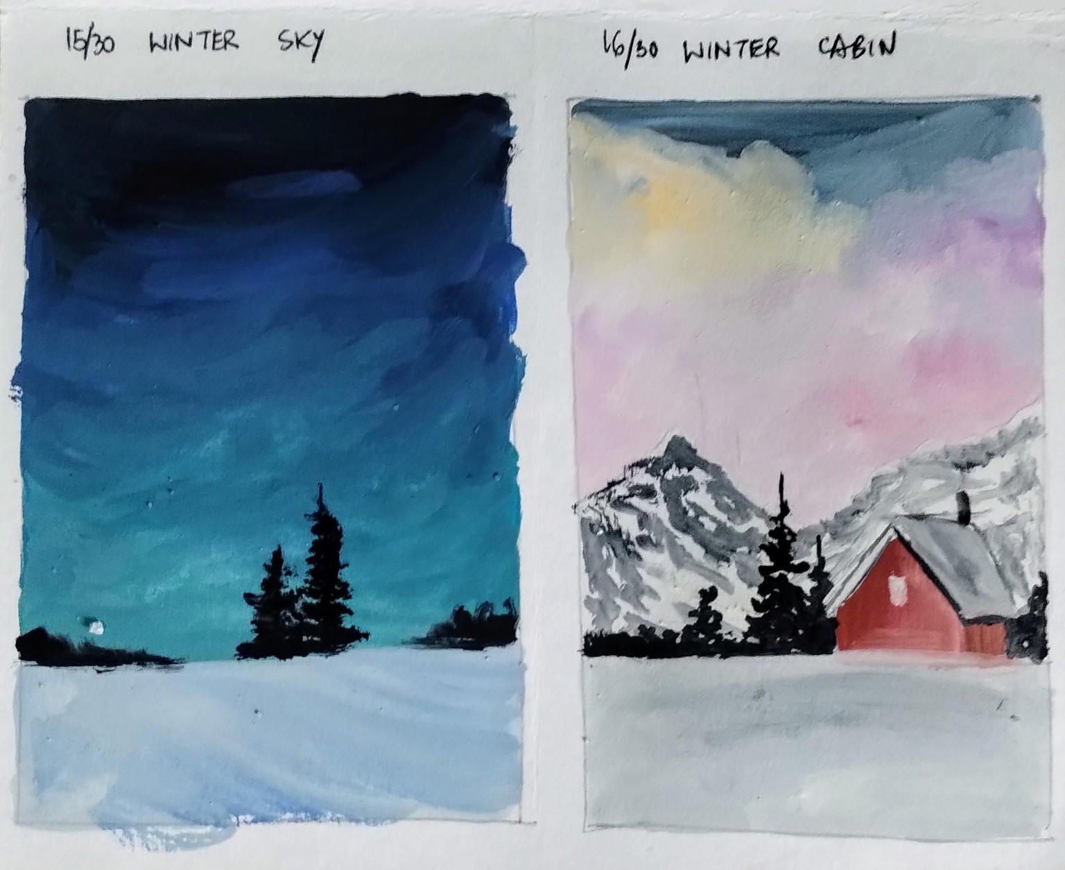 30 days gouache with Umashree - image 13 - student project