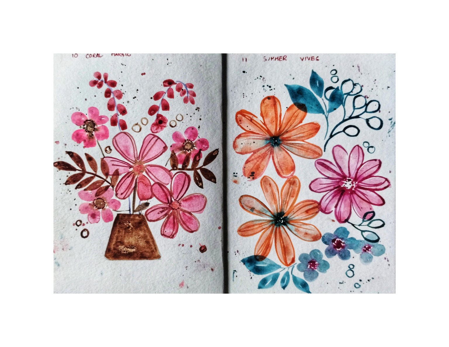 Week 3 -15 days pastel florals with Femvisionary - image 2 - student project