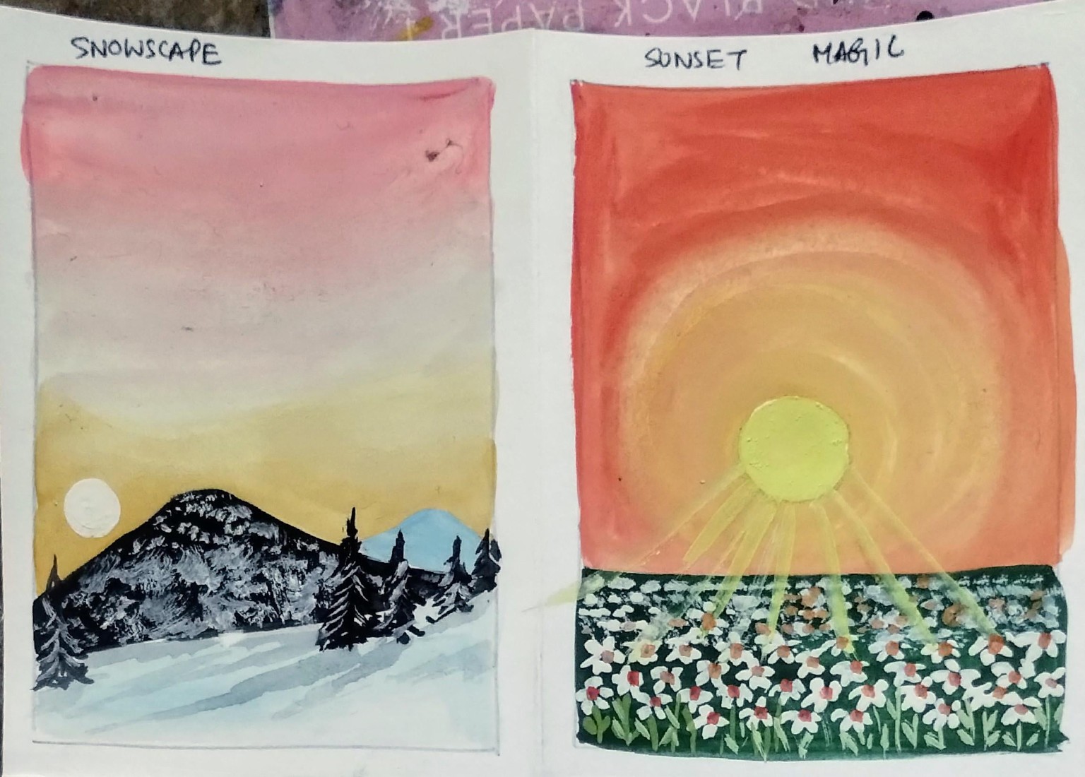15 days landscape painting with MOHINI - image 2 - student project