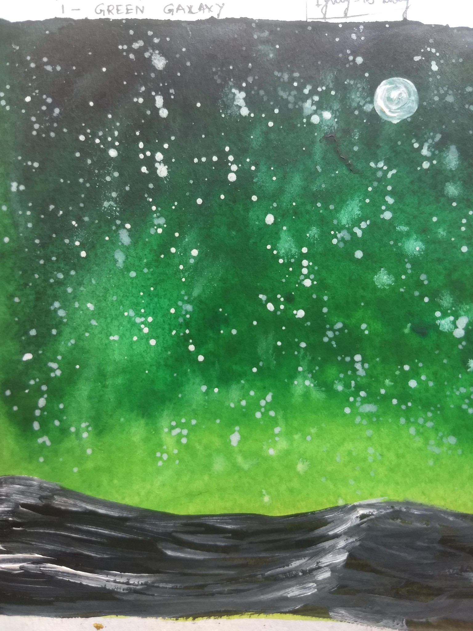 Galaxies and night skies with Umashree - image 32 - student project