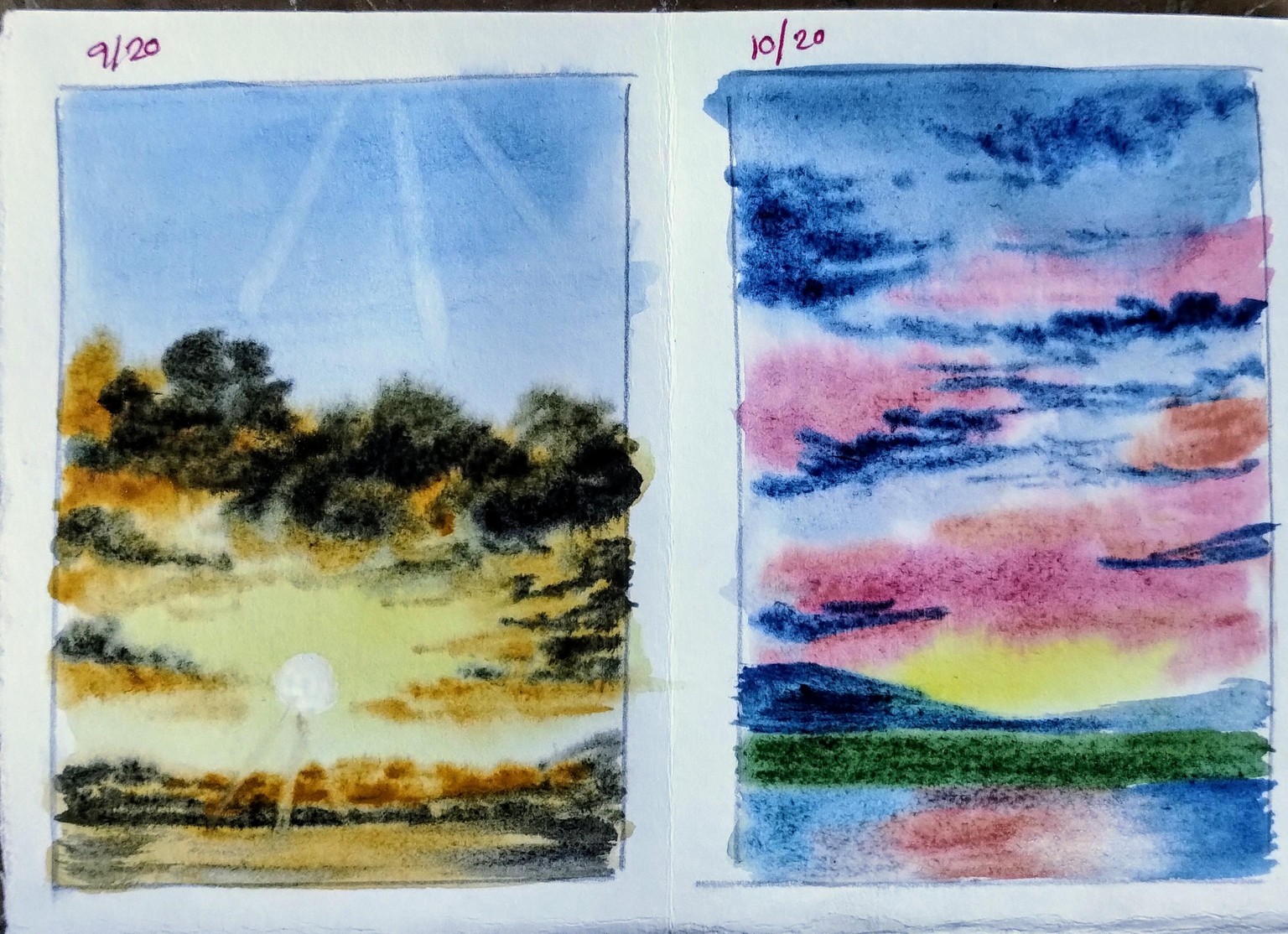 20 days Skyscape challenge with Dhritikana - image 10 - student project