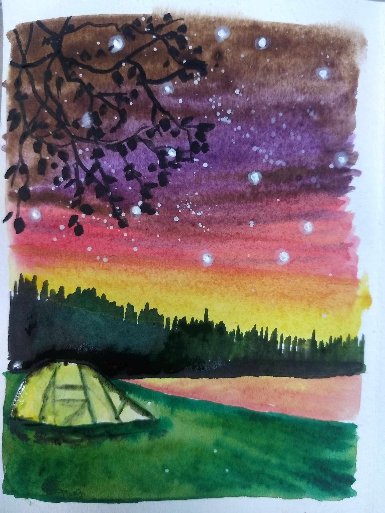 Galaxies and night skies with Umashree - image 9 - student project