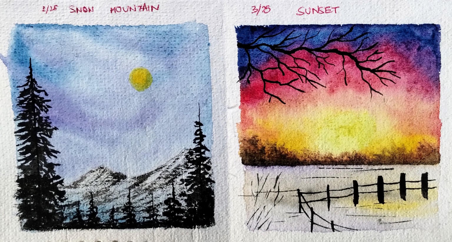 25 days of winter landscape with Umashree - image 14 - student project