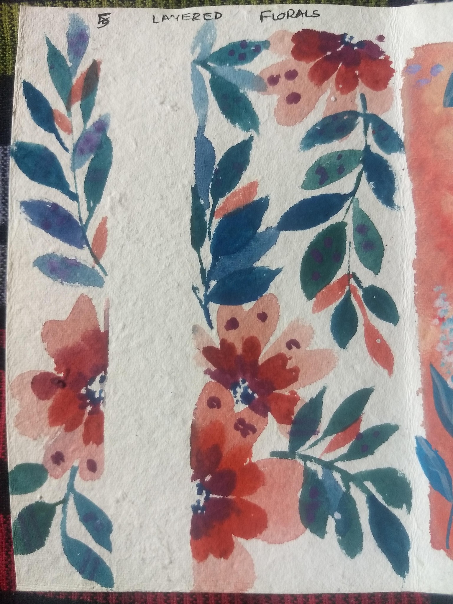 Modern gouache painting with femvisionary - image 2 - student project