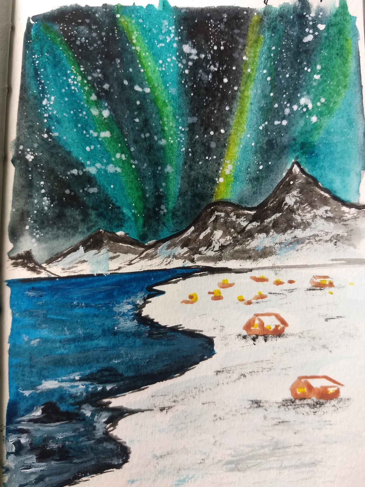 50 days watercolor with Umashree - image 5 - student project