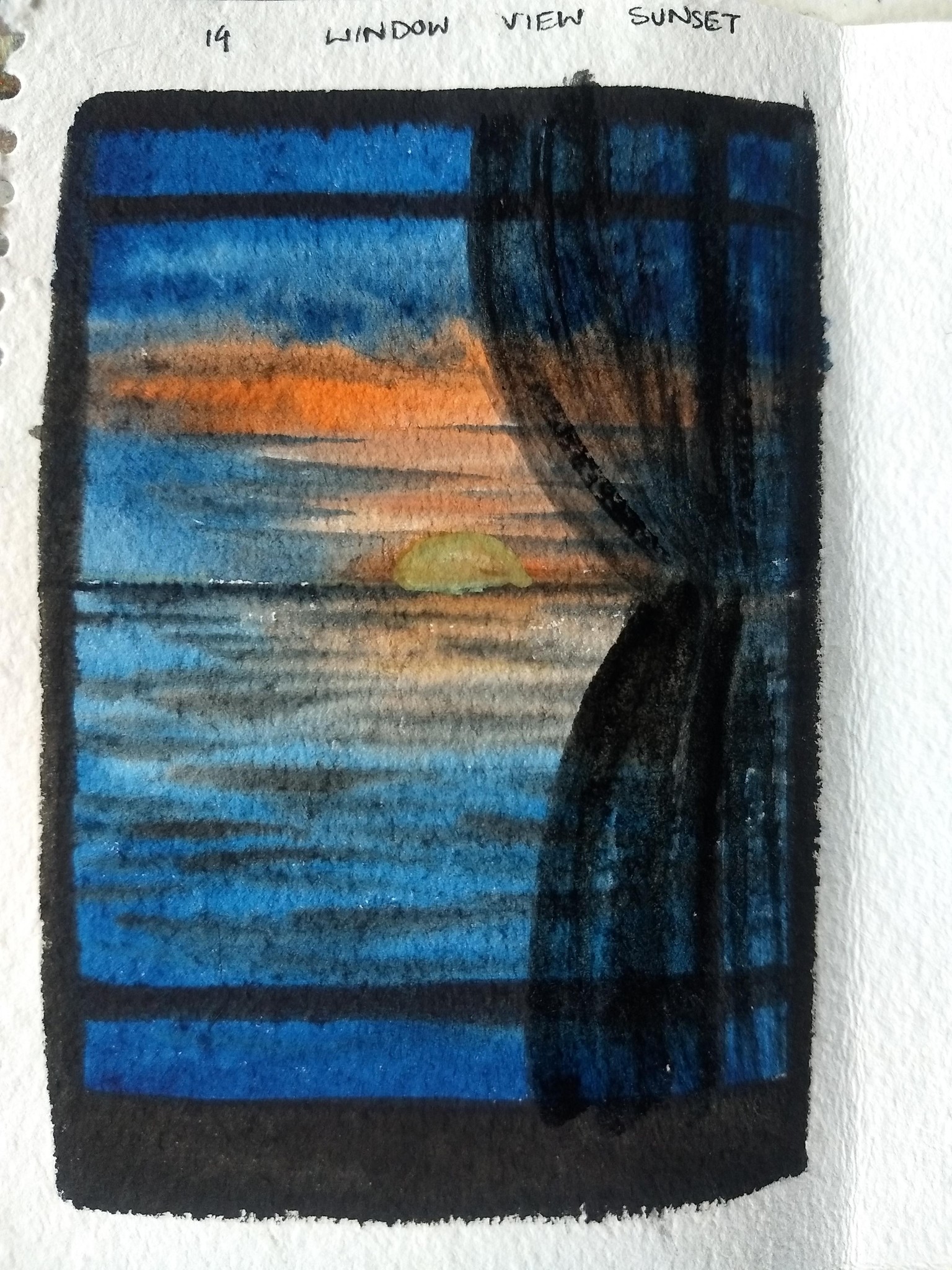 21 days watercolor seascape with umashree - image 7 - student project