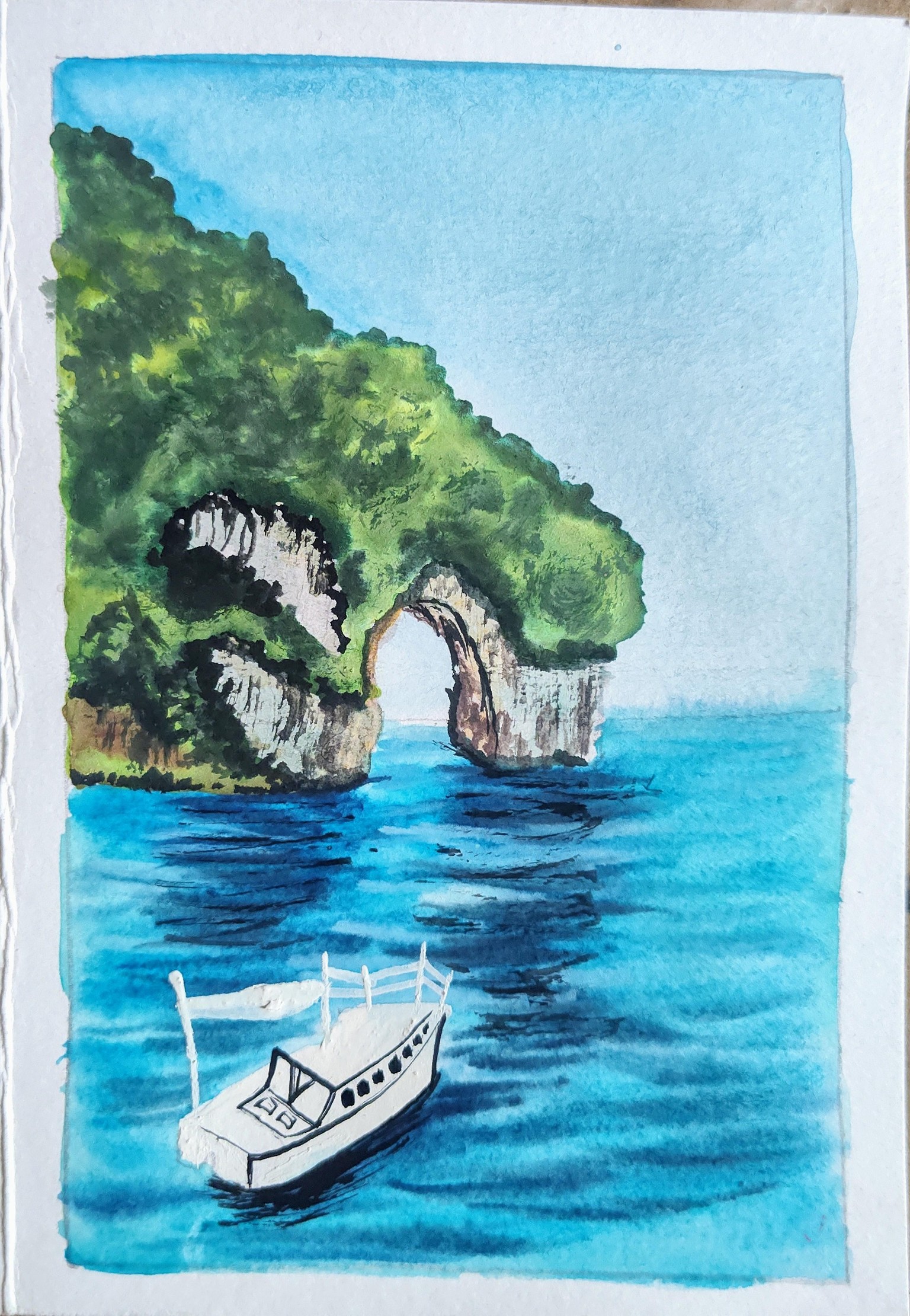 Summer tropical island with Aishwarya - image 1 - student project