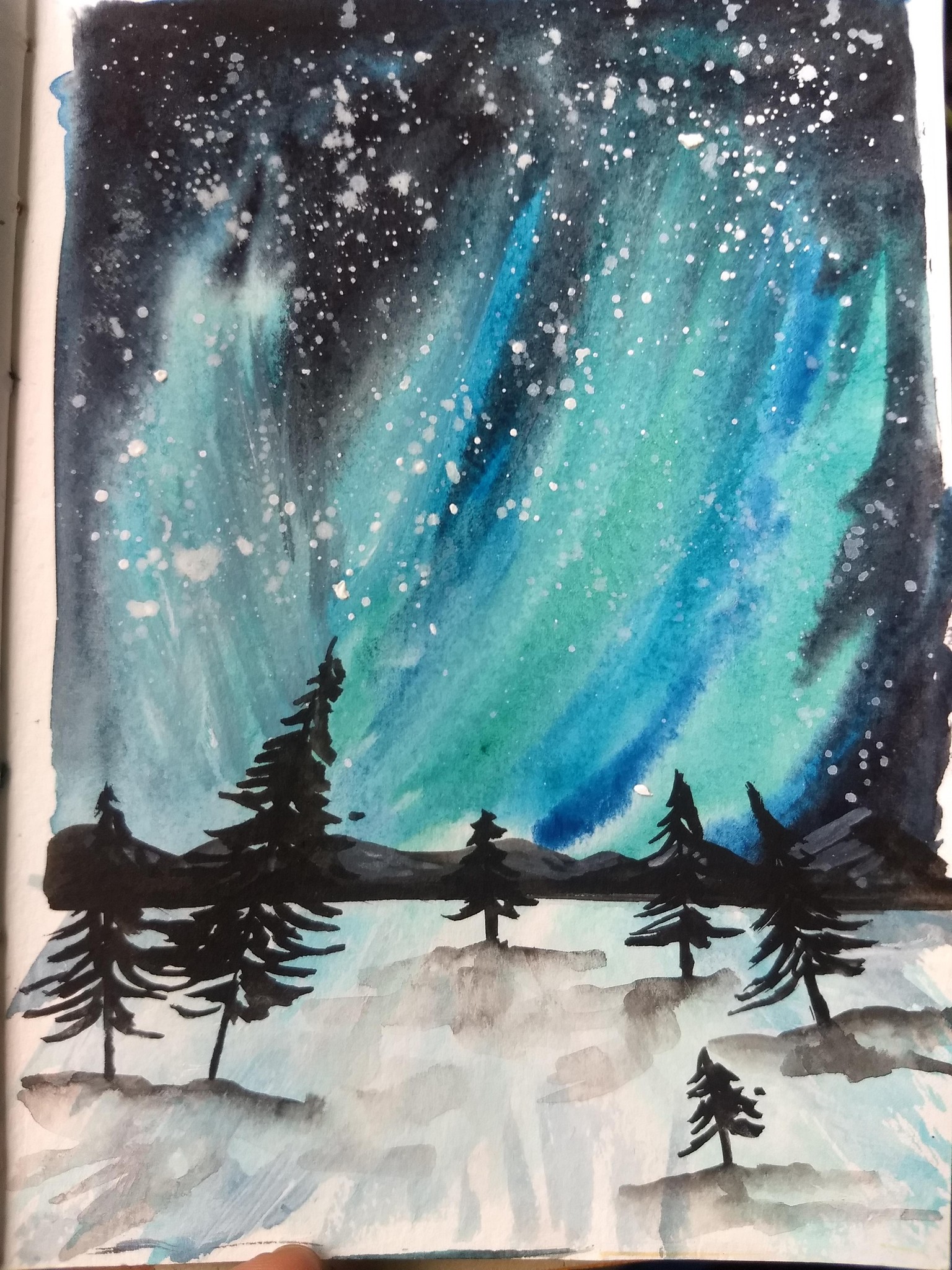 50 days watercolor with Umashree - image 4 - student project