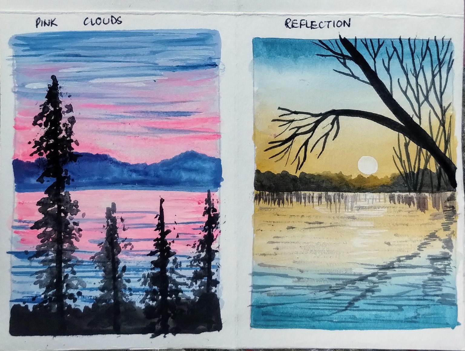 15 days landscape painting with MOHINI - image 5 - student project