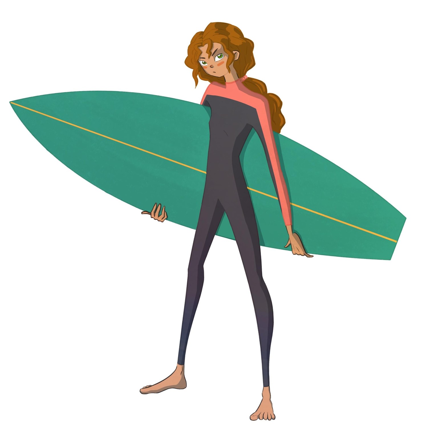 Surfer Girl Bea - image 2 - student project