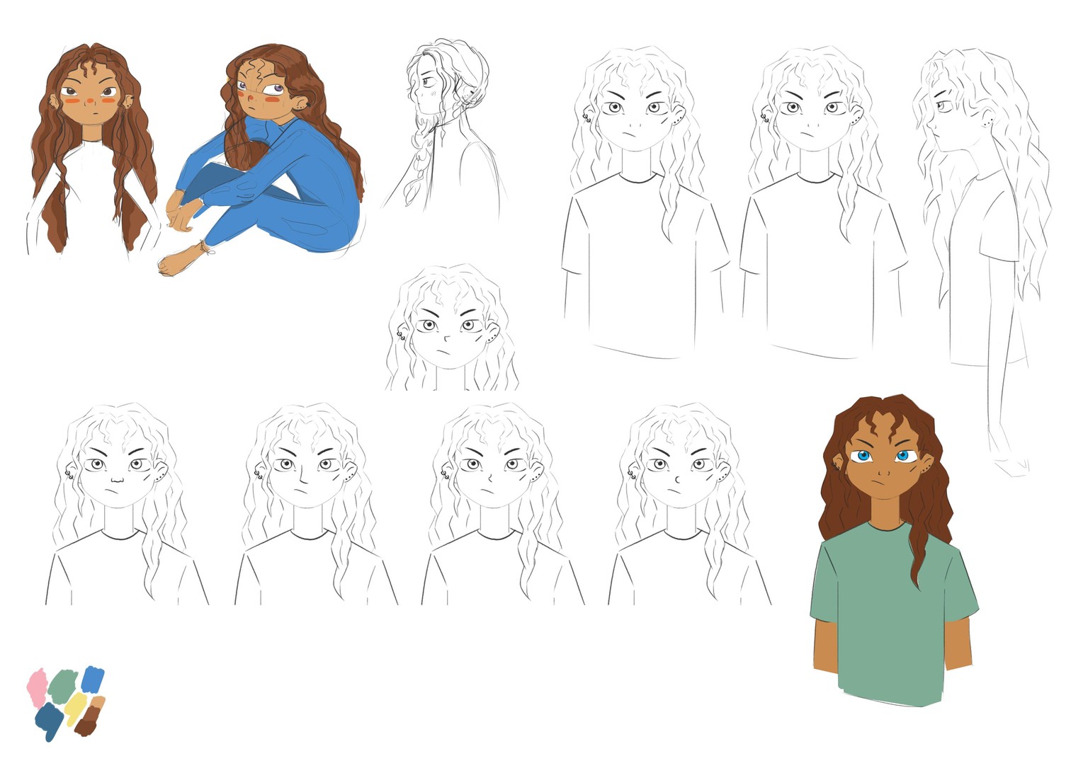 Surfer Girl Bea - image 3 - student project