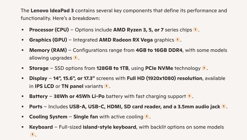 My PC Parts List - image 1 - student project