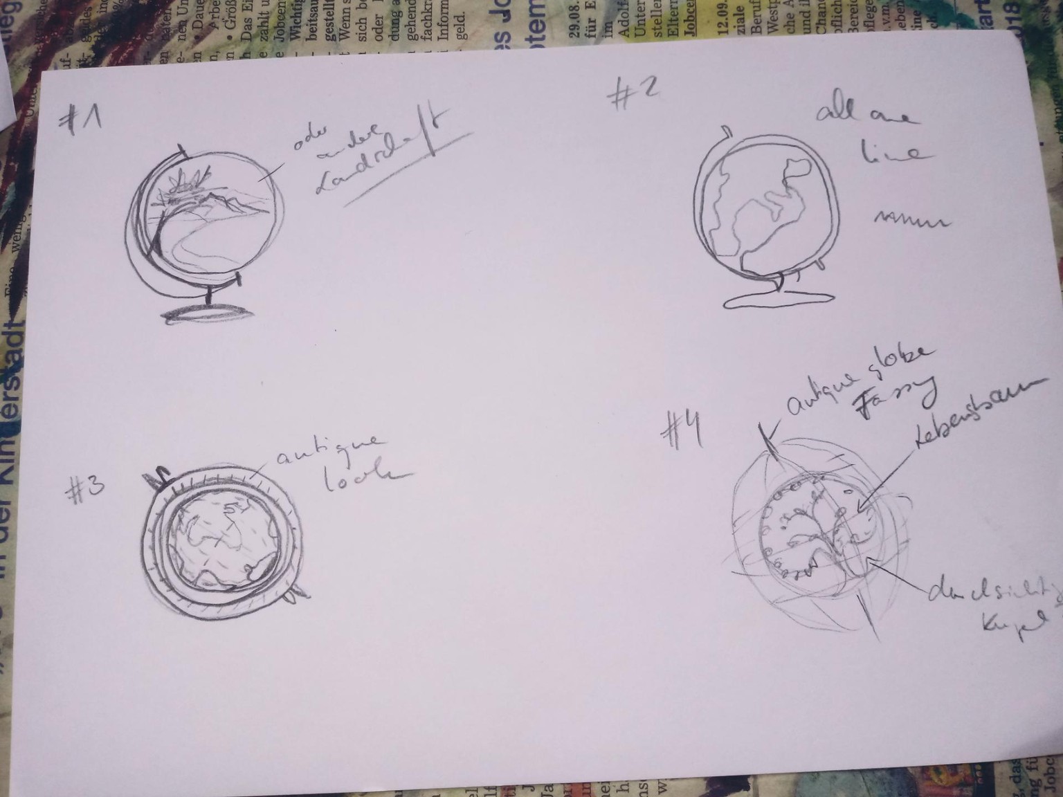 Tree of Life Globe - image 1 - student project