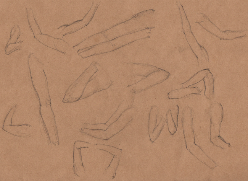 Week 9 - Gesture Drawing 'Compilations' - image 18 - student project