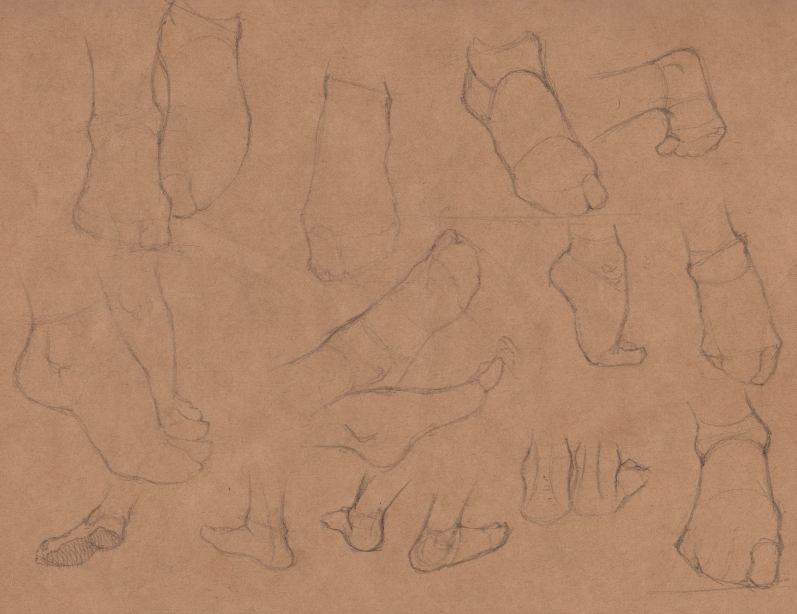 Week 9 - Gesture Drawing 'Compilations' - image 11 - student project