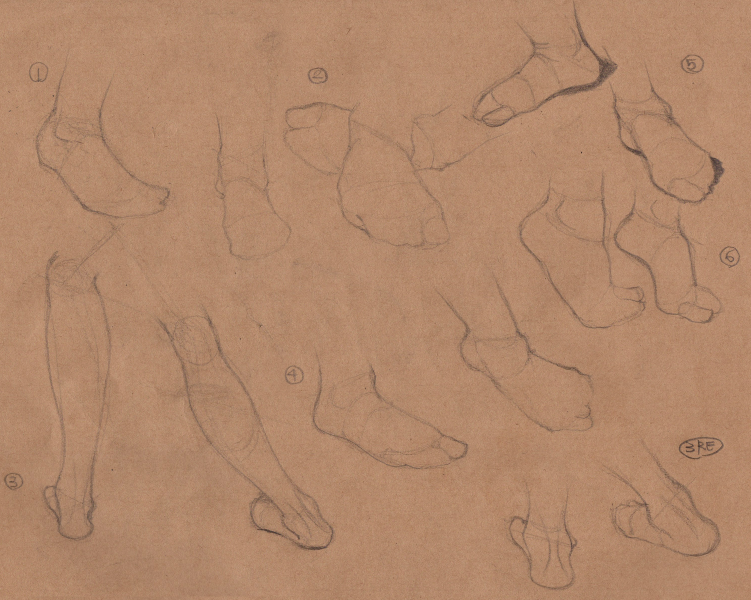 Week 9 - Gesture Drawing 'Compilations' - image 10 - student project