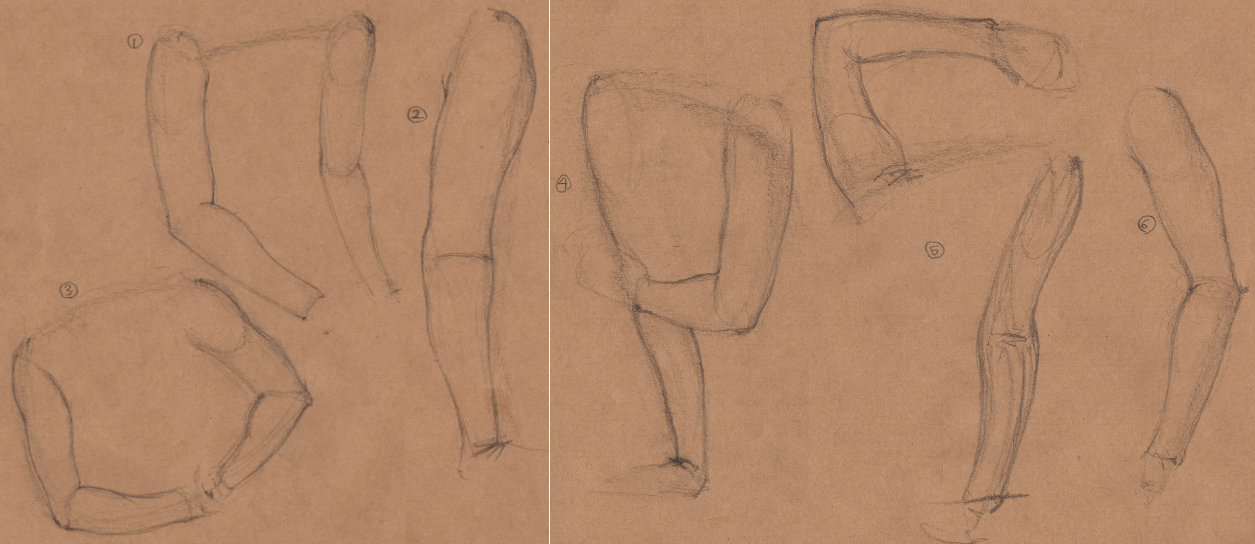 Week 9 - Gesture Drawing 'Compilations' - image 16 - student project