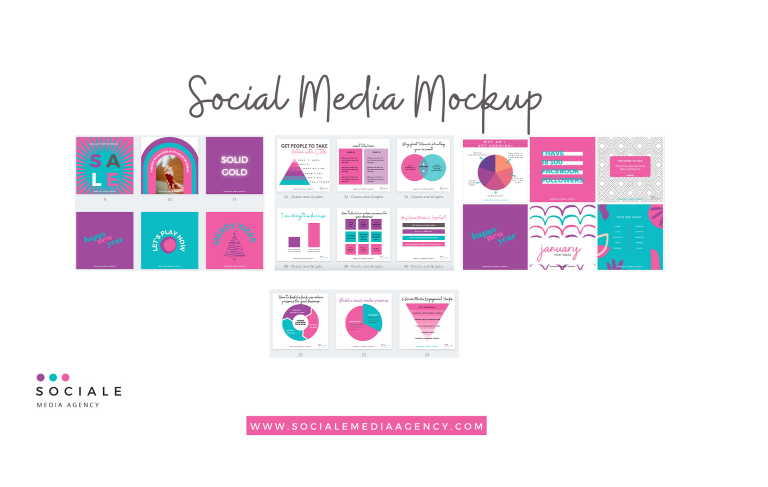 Sociale Media Agency Brand Bible - image 5 - student project