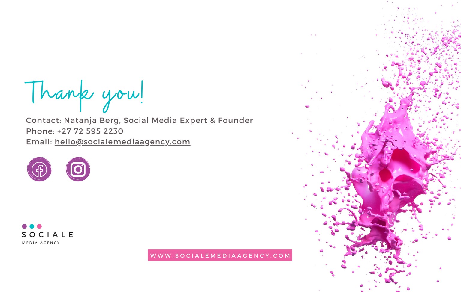 Sociale Media Agency Brand Bible - image 6 - student project