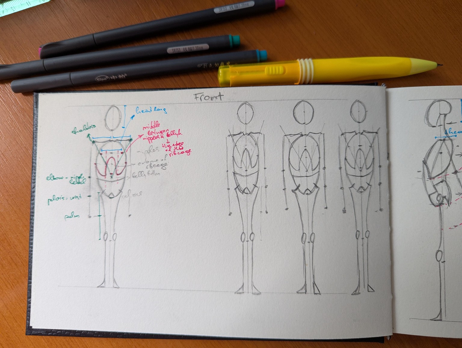 Figure Proportion & Perspective - image 2 - student project