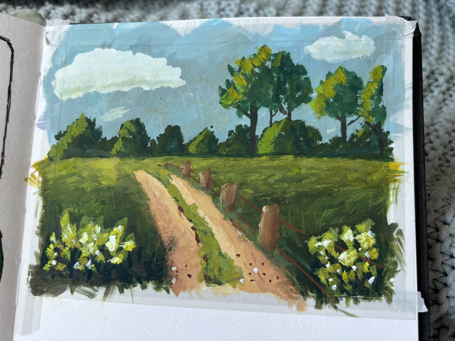 Landscape alla prima - image 1 - student project