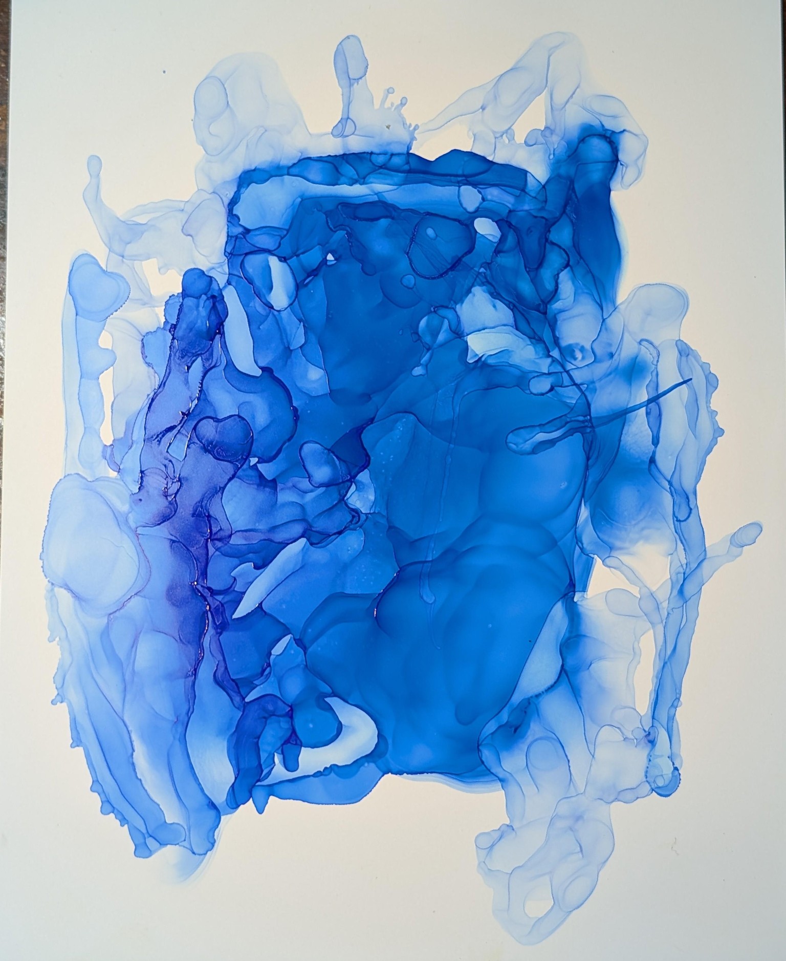 Alcohol Ink Rocks - image 1 - student project