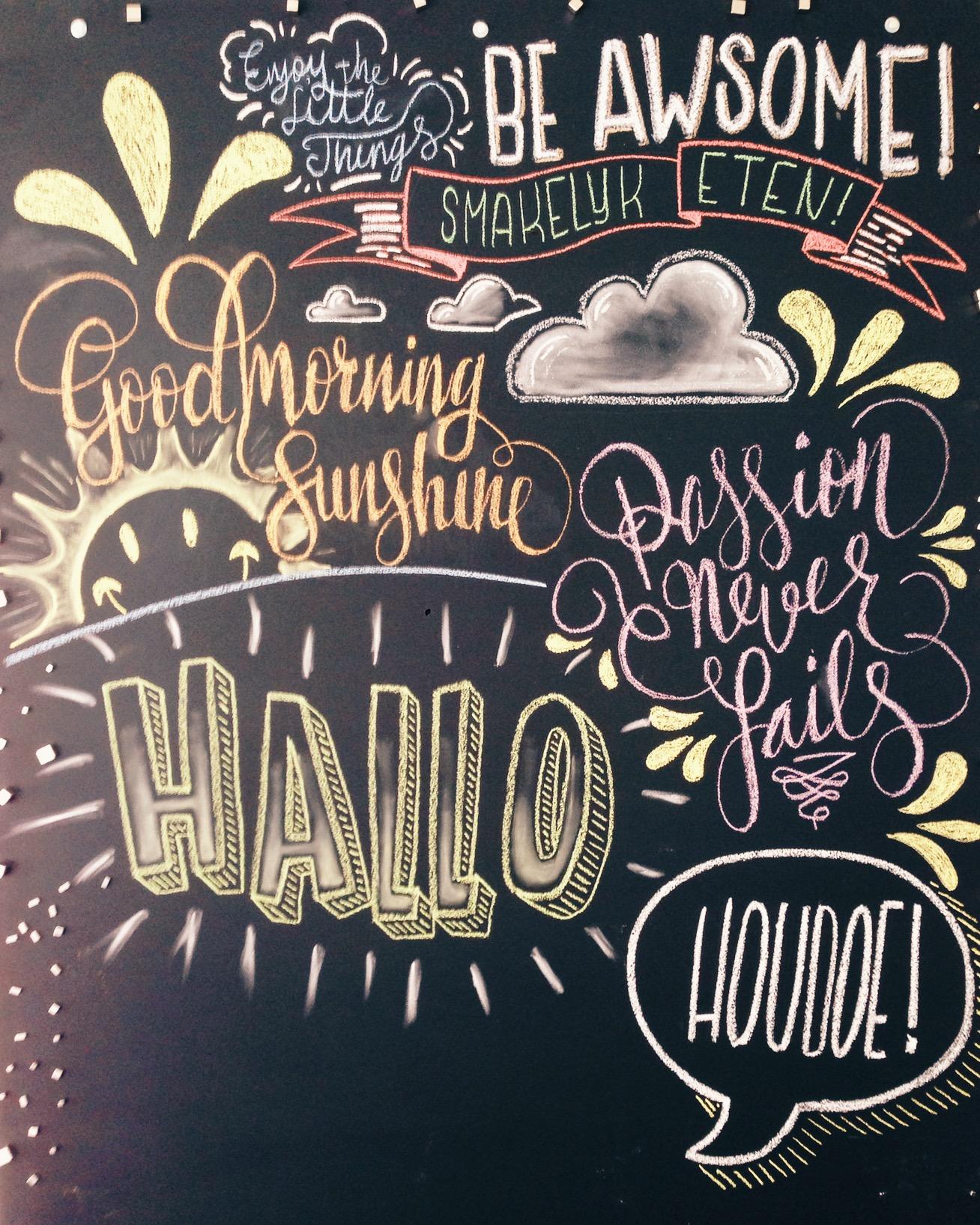 Chalkboard for my home office - image 2 - student project