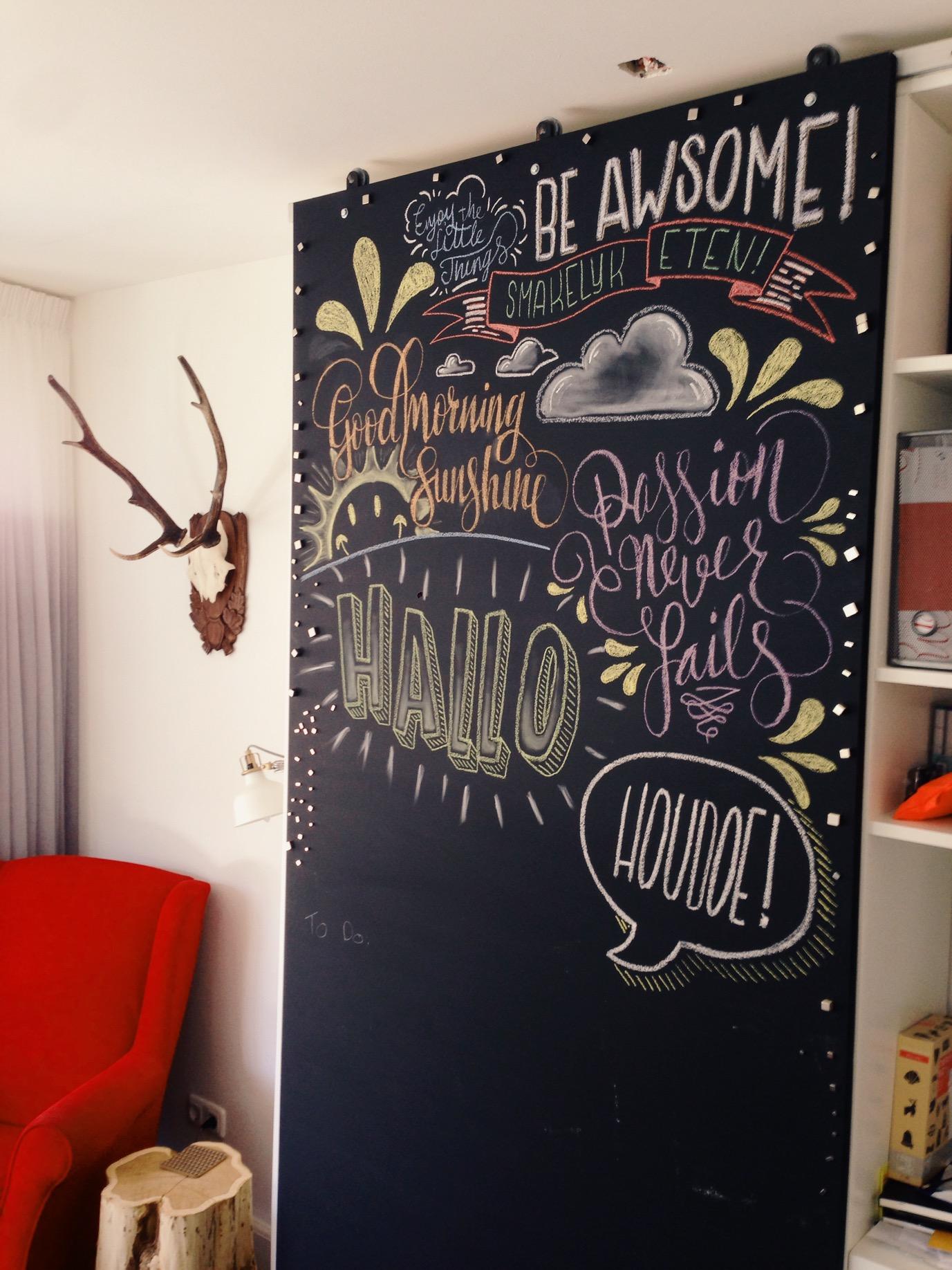 Chalkboard for my home office - image 3 - student project