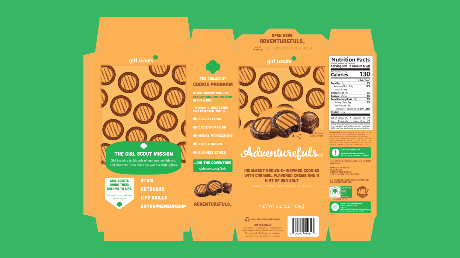 Girl Scout Cookie: Adventurefuls - image 1 - student project