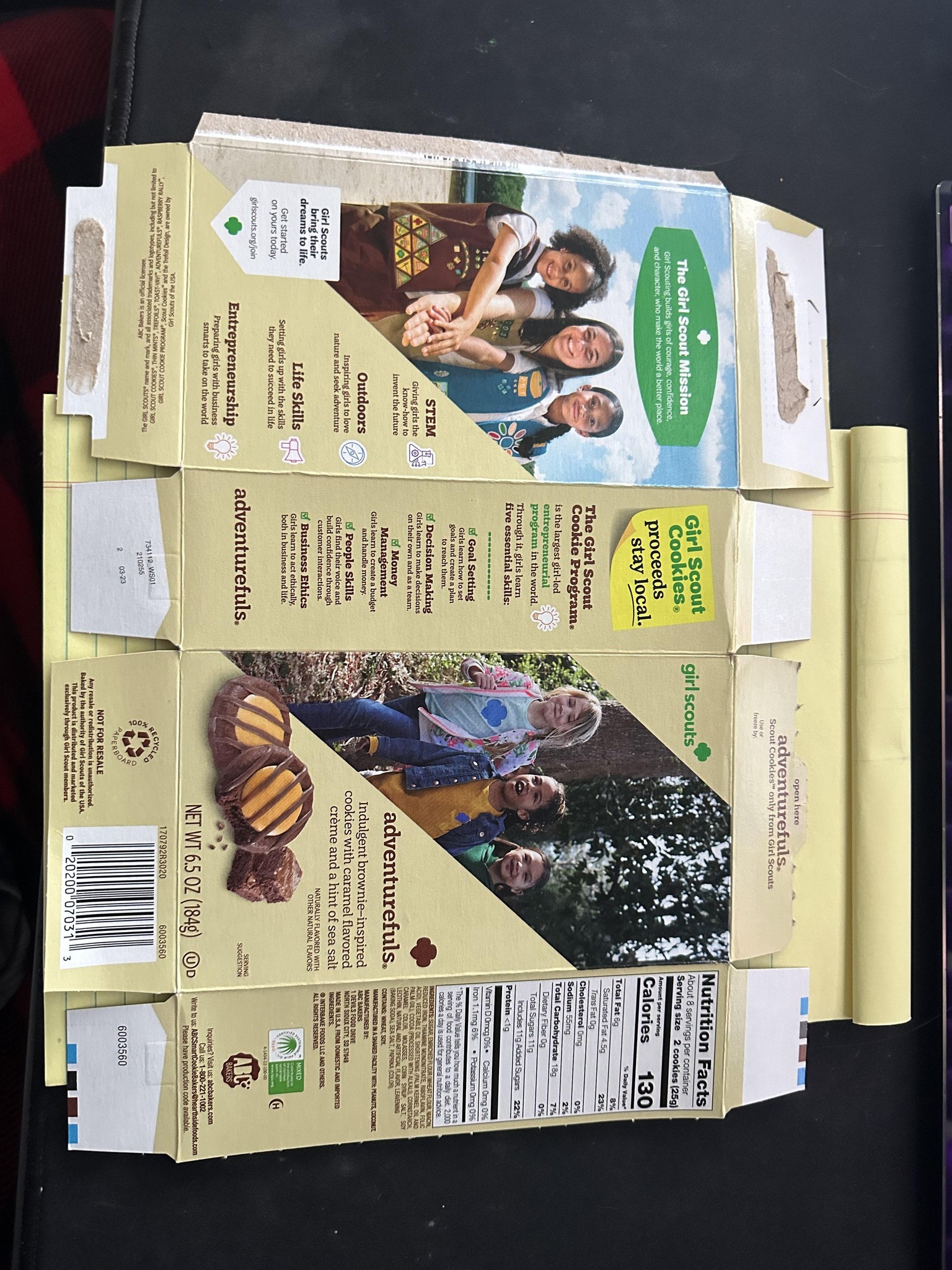 Girl Scout Cookie: Adventurefuls - image 3 - student project