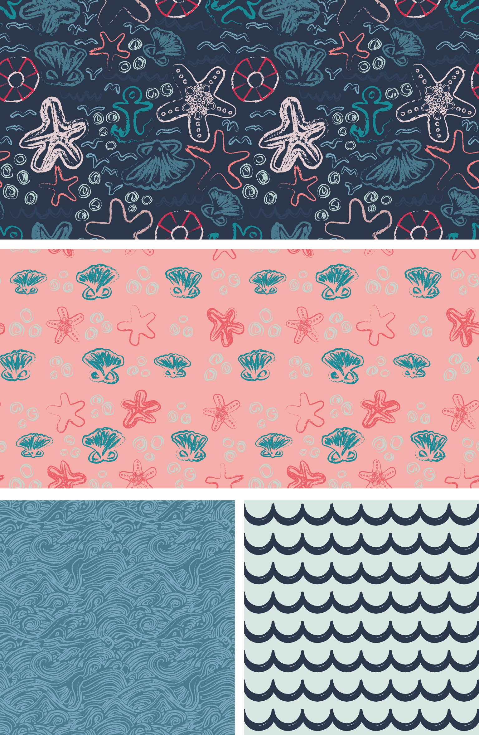 Underwater Themed Patterns - image 2 - student project