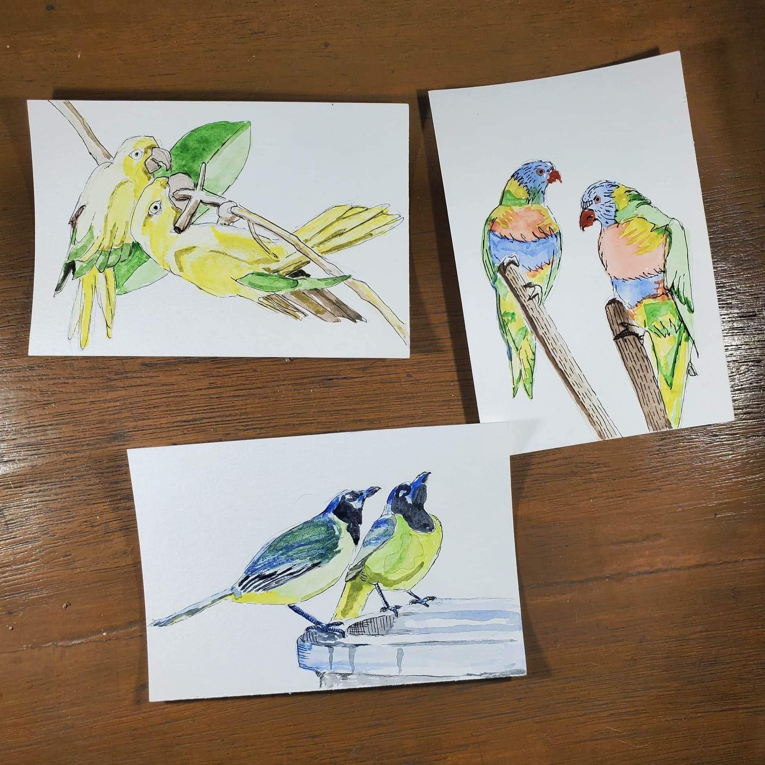 My personal symbols - Bird and Rainbow - image 2 - student project