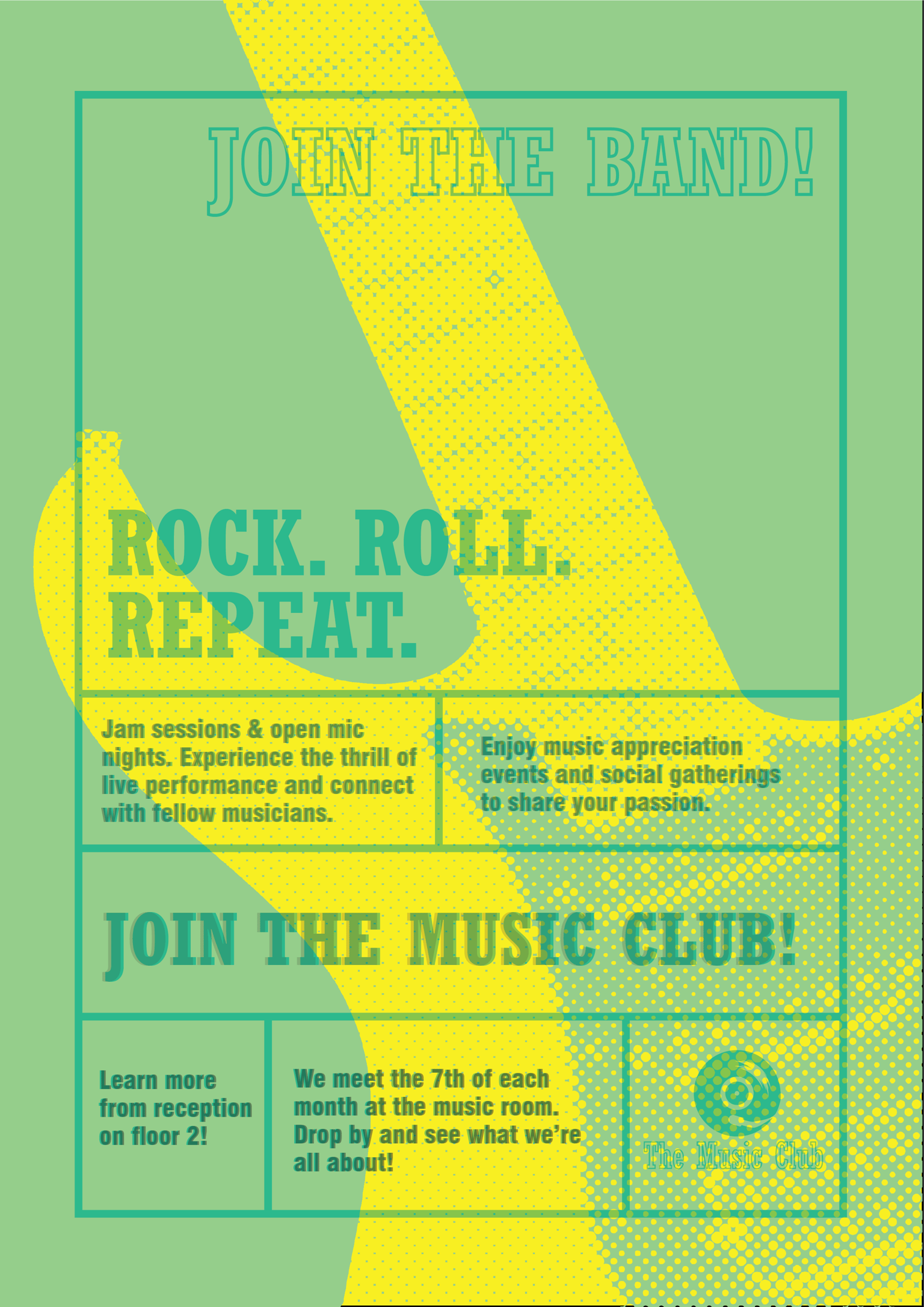 The Music Club Posters - image 1 - student project