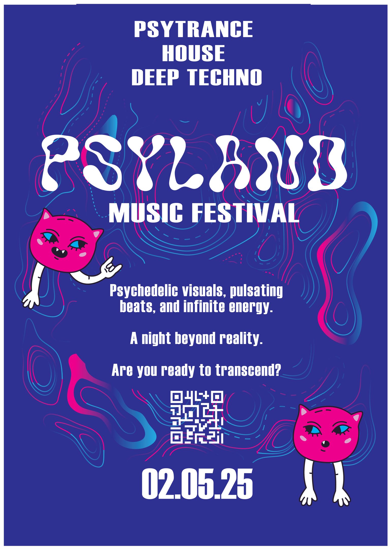 Psyland Music Festival - image 2 - student project
