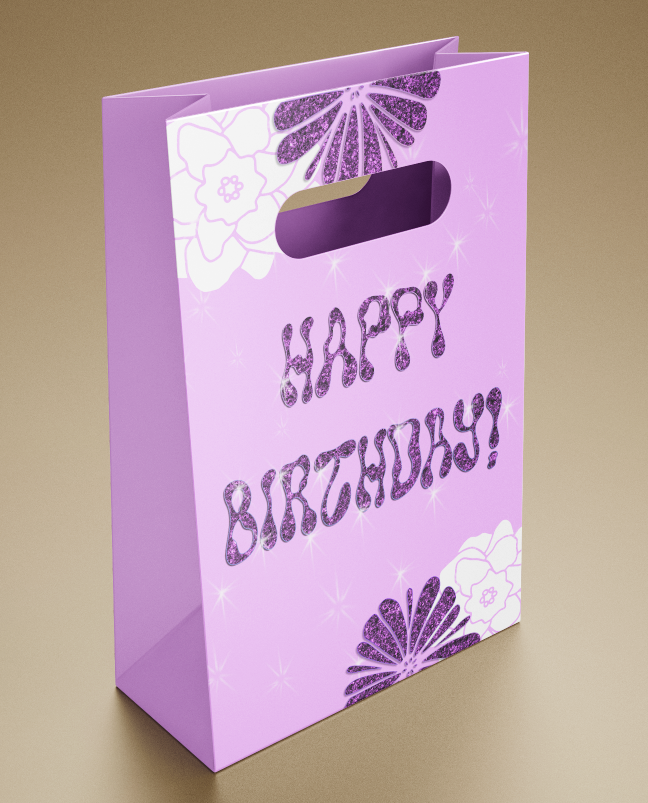Birthday Party Bag Packaging - image 2 - student project