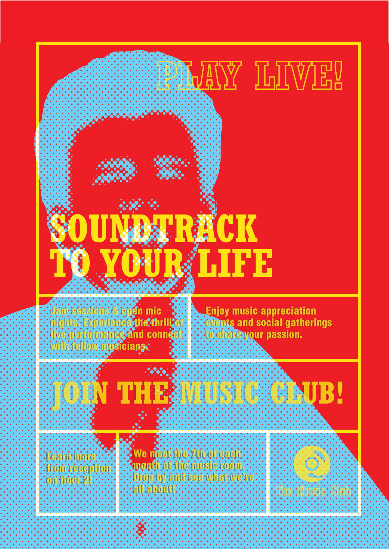 The Music Club Posters - image 6 - student project