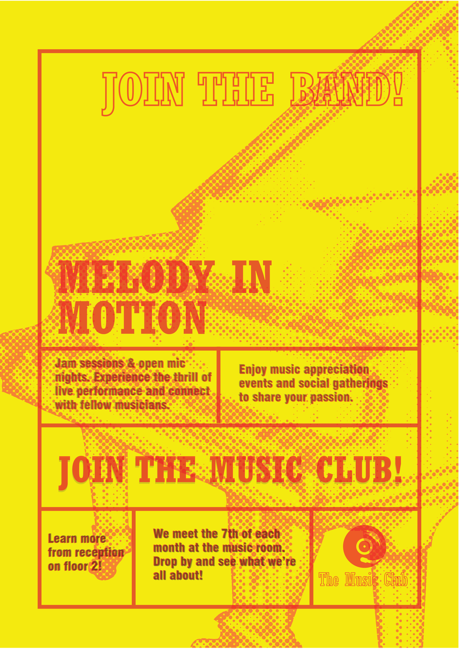 The Music Club Posters - image 3 - student project