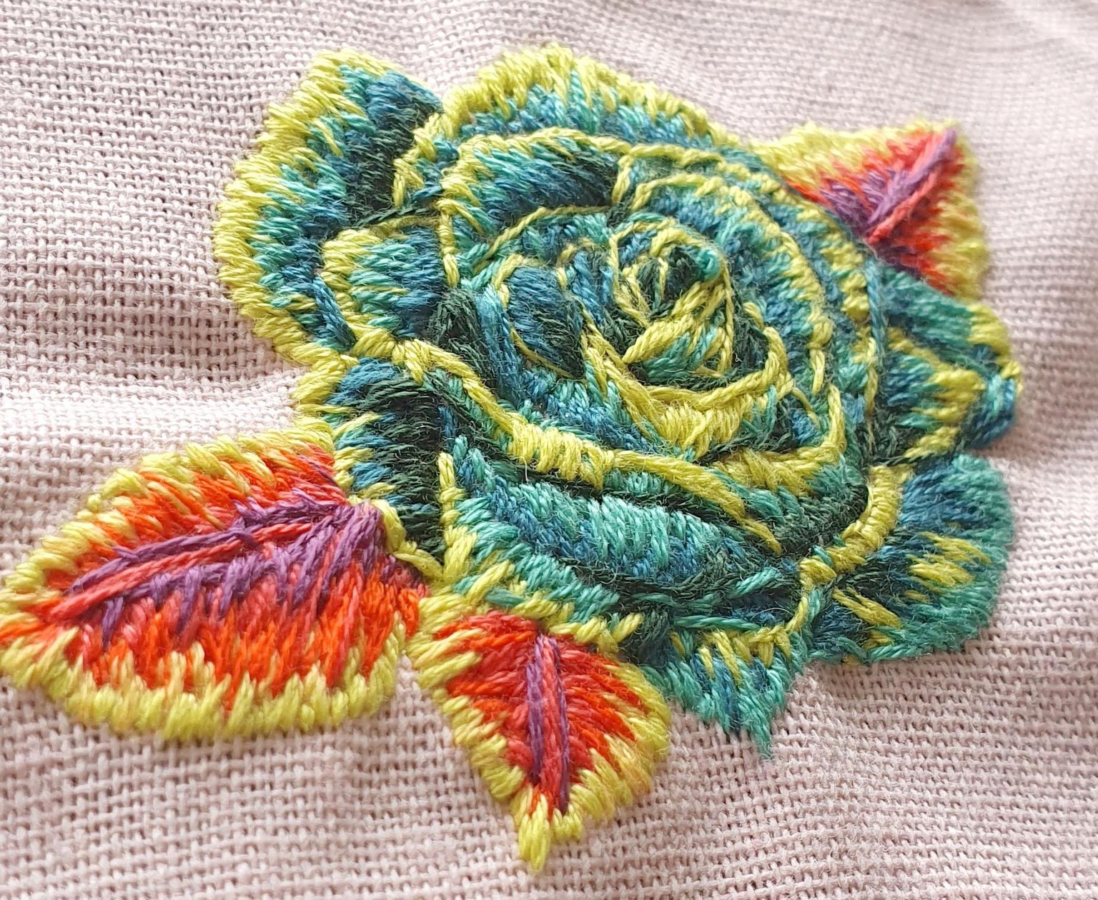 Reverse coloured rose - image 2 - student project