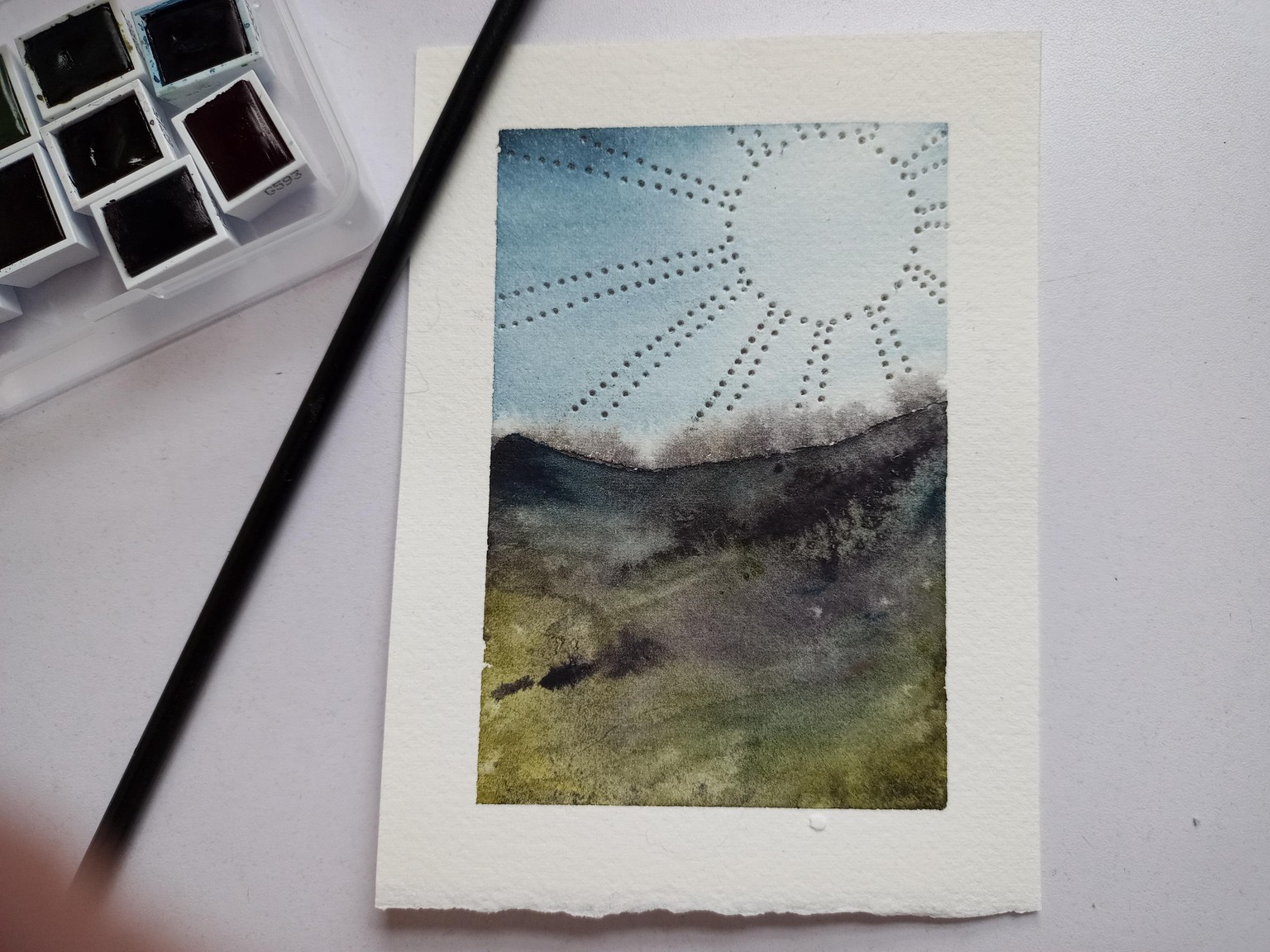 Pinprick art with Denise - image 1 - student project