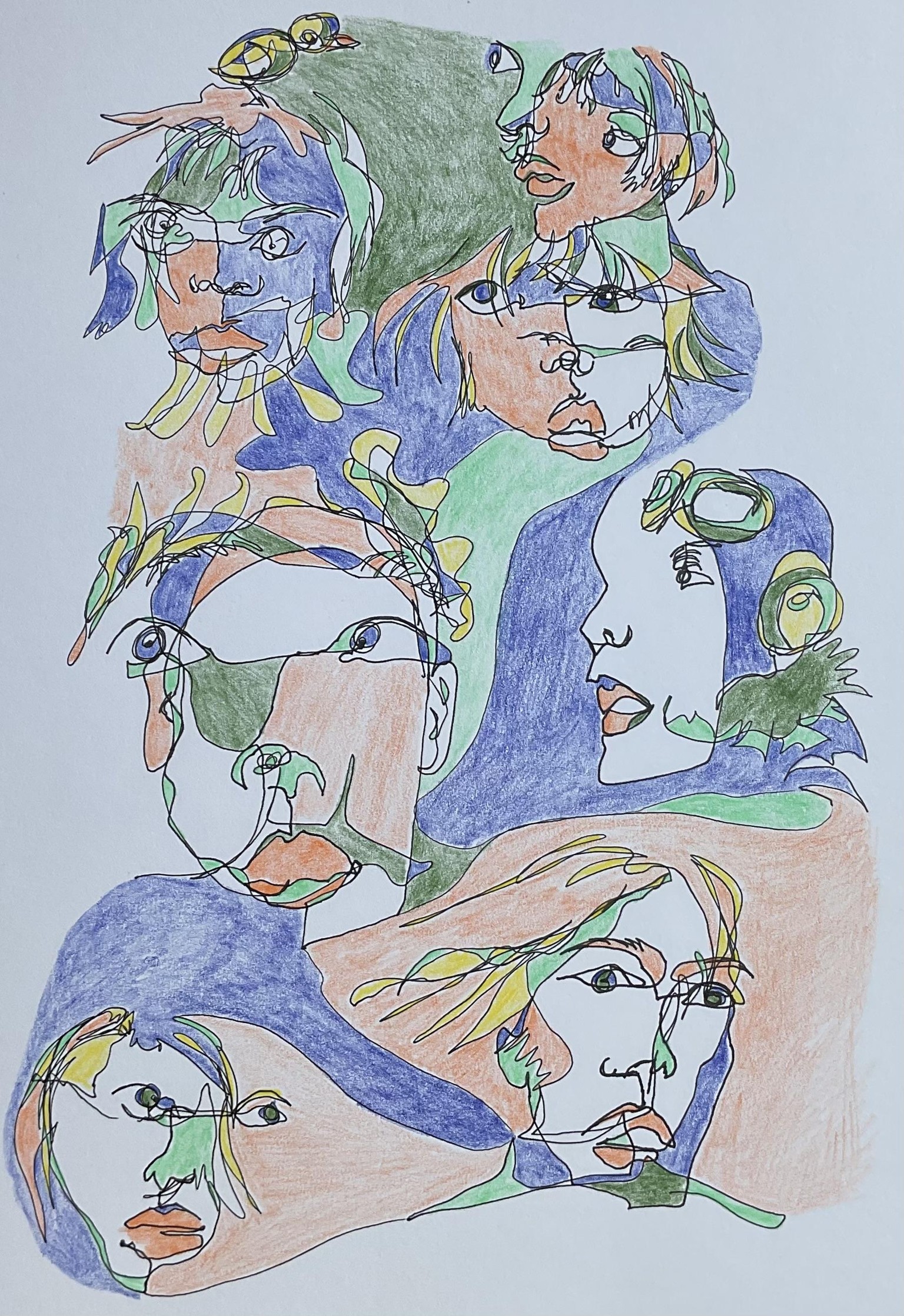 One Continuous Line Face - image 2 - student project