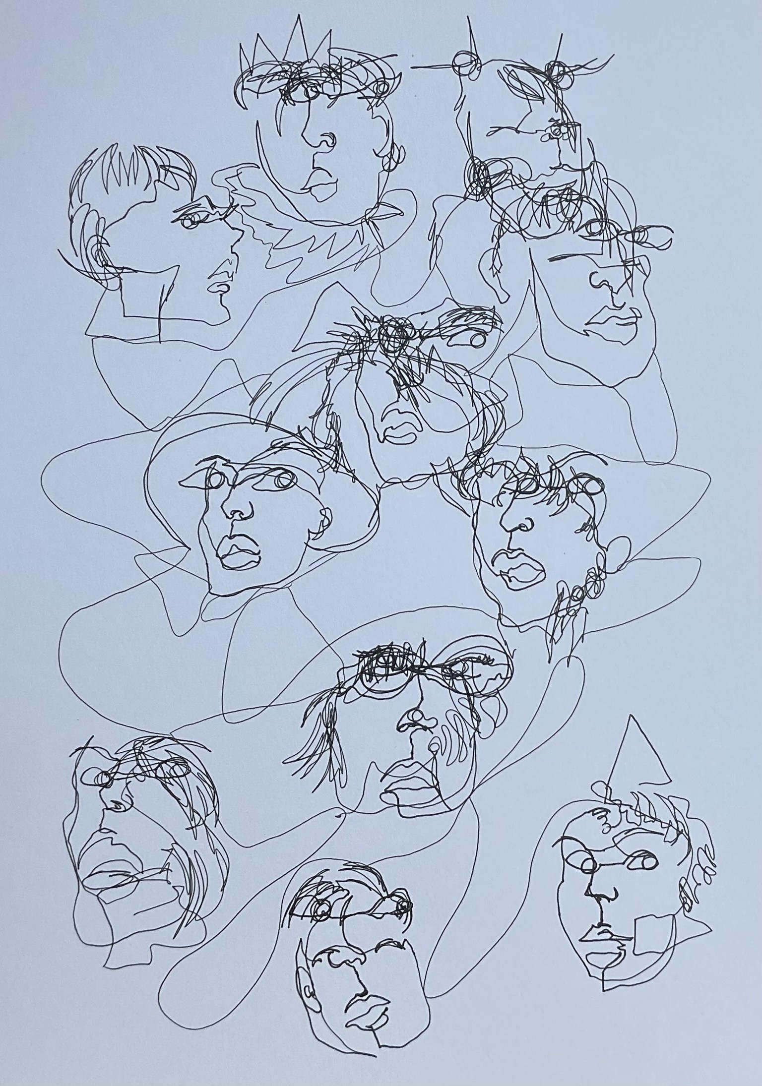 One Continuous Line Face - image 1 - student project