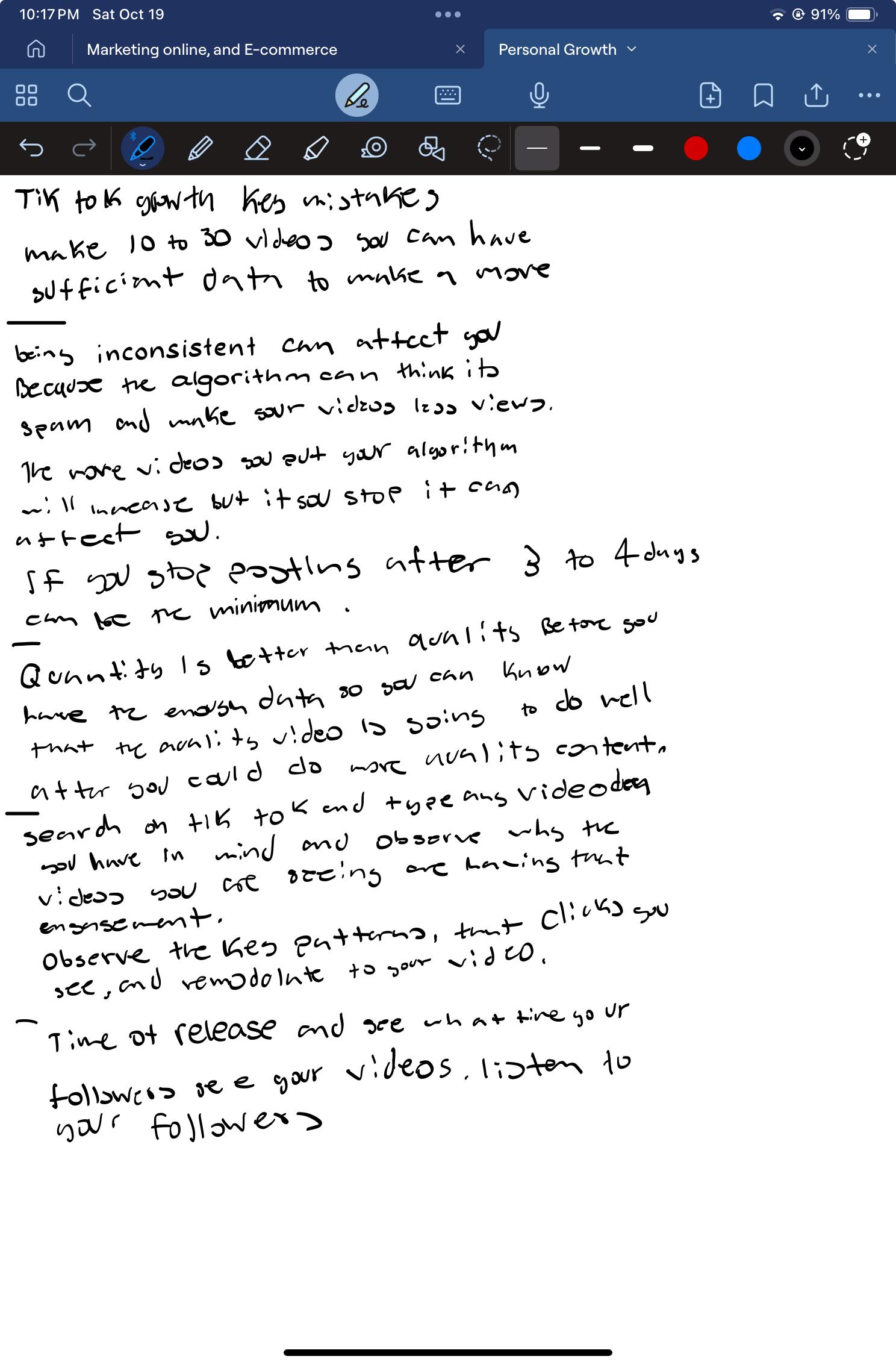 My notes for this class - image 1 - student project