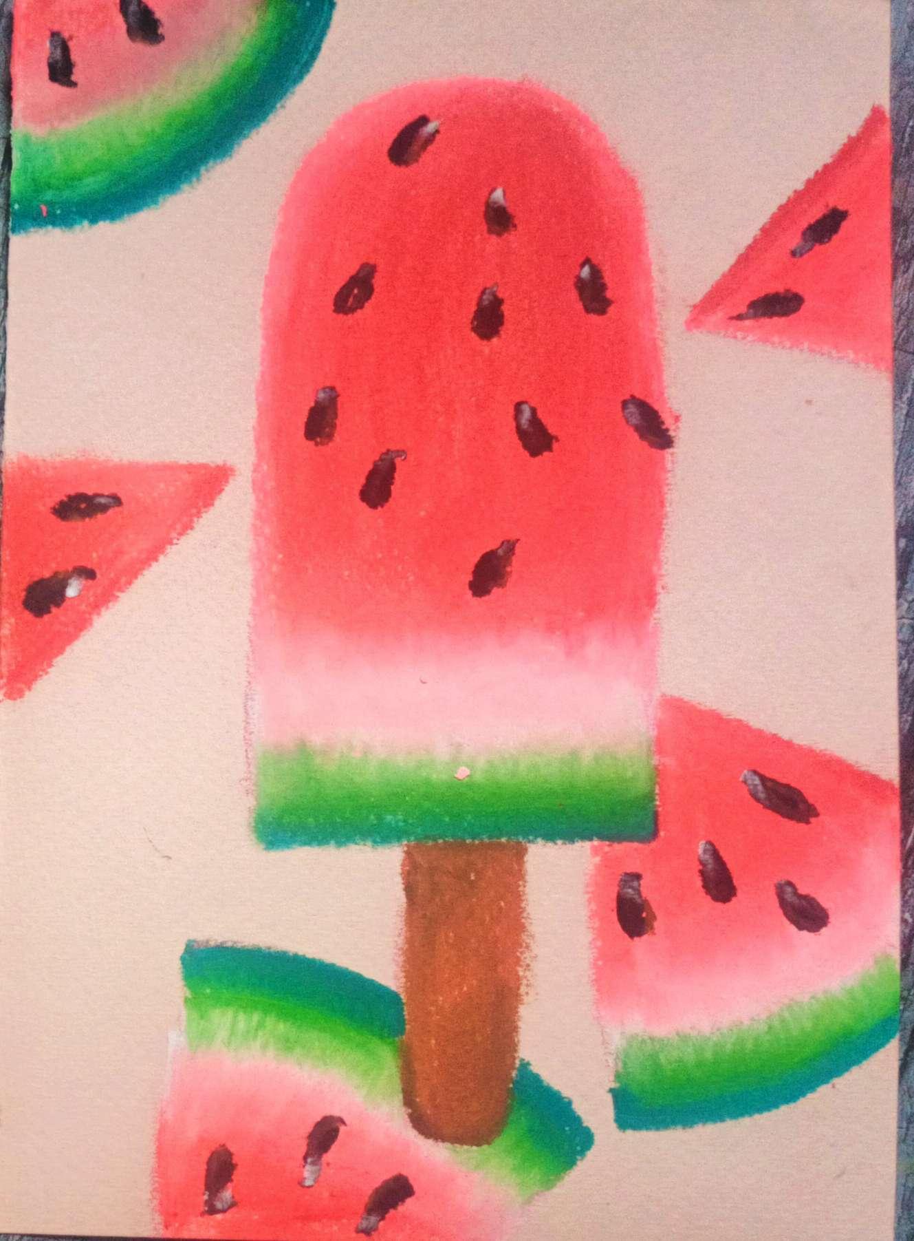 Watermelon slices - image 2 - student project