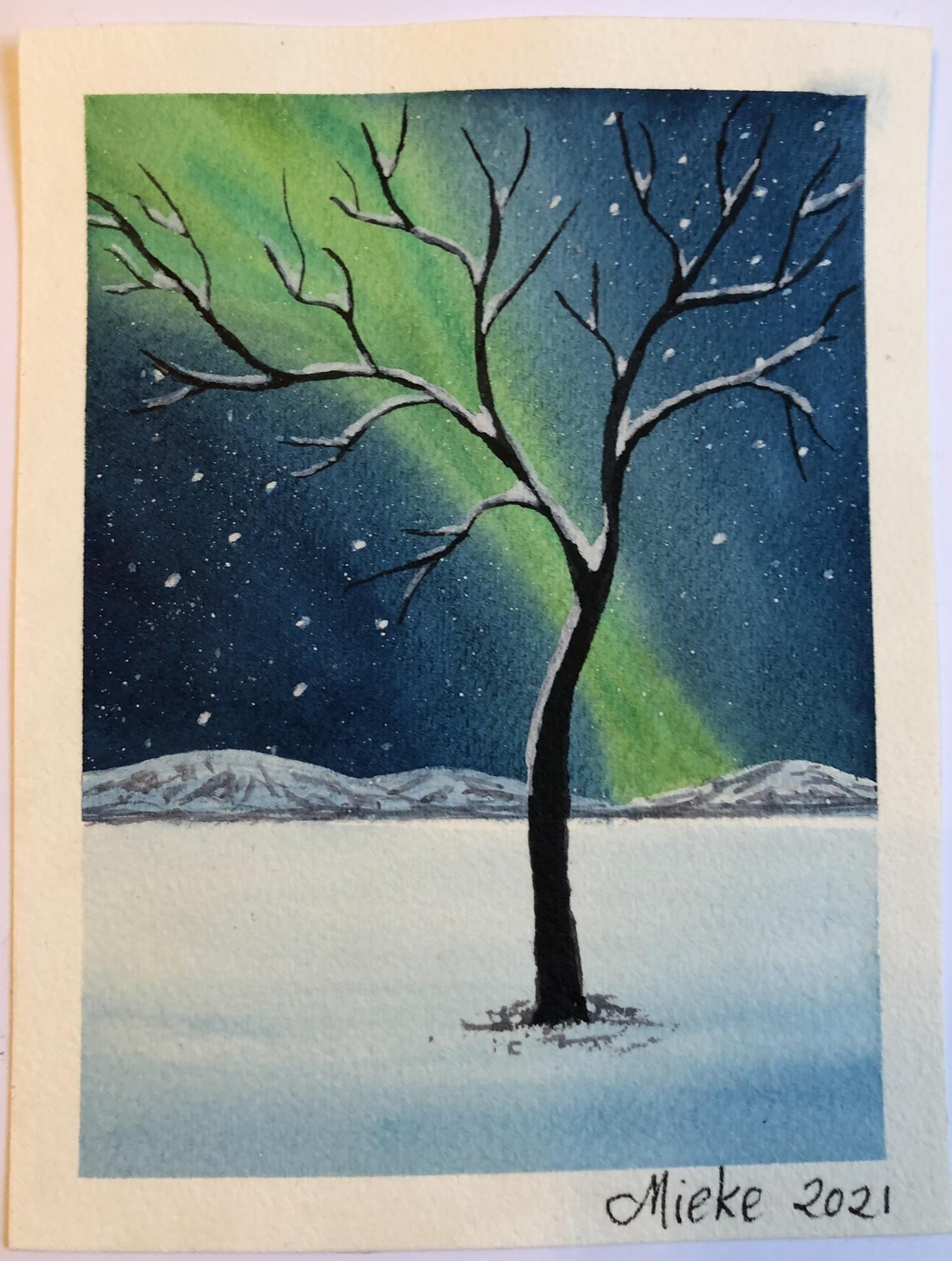 Winter Scenes’ cards - image 13 - student project